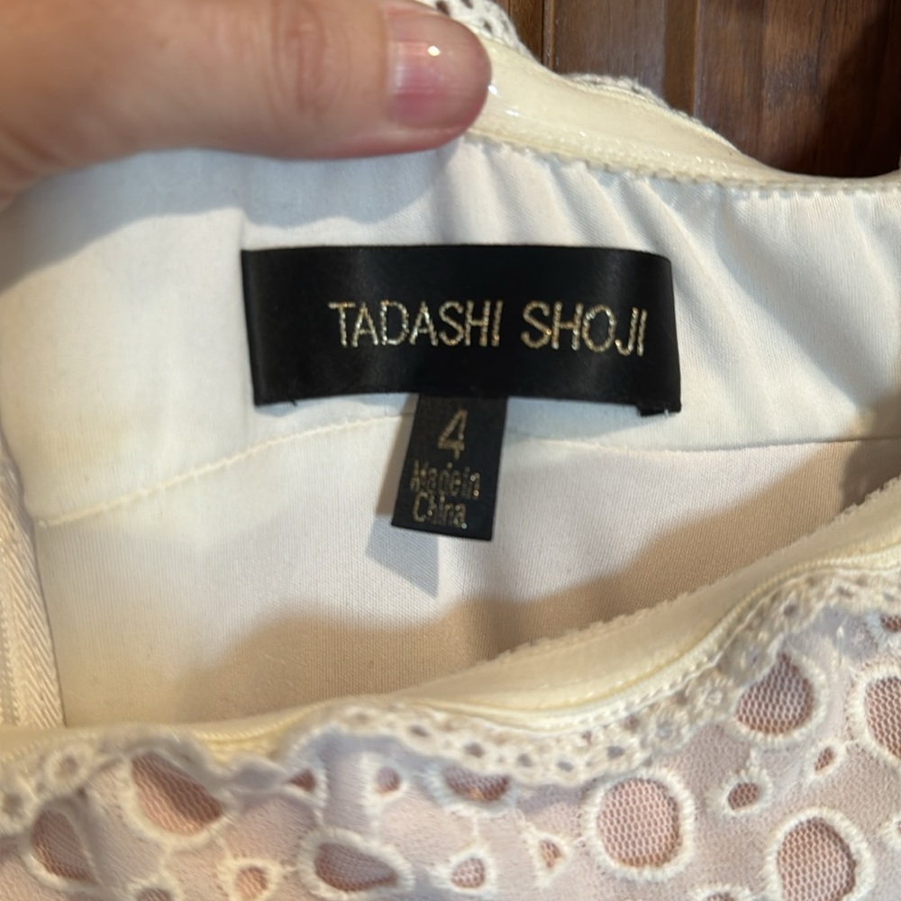 Tadashi Shoji off the shoulder dress - Picture 8 of 9